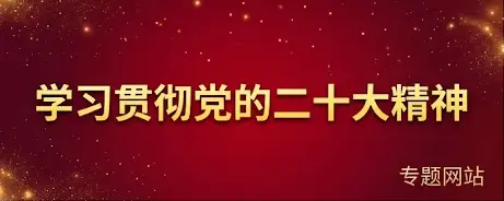 学习贯彻党的二十大精神